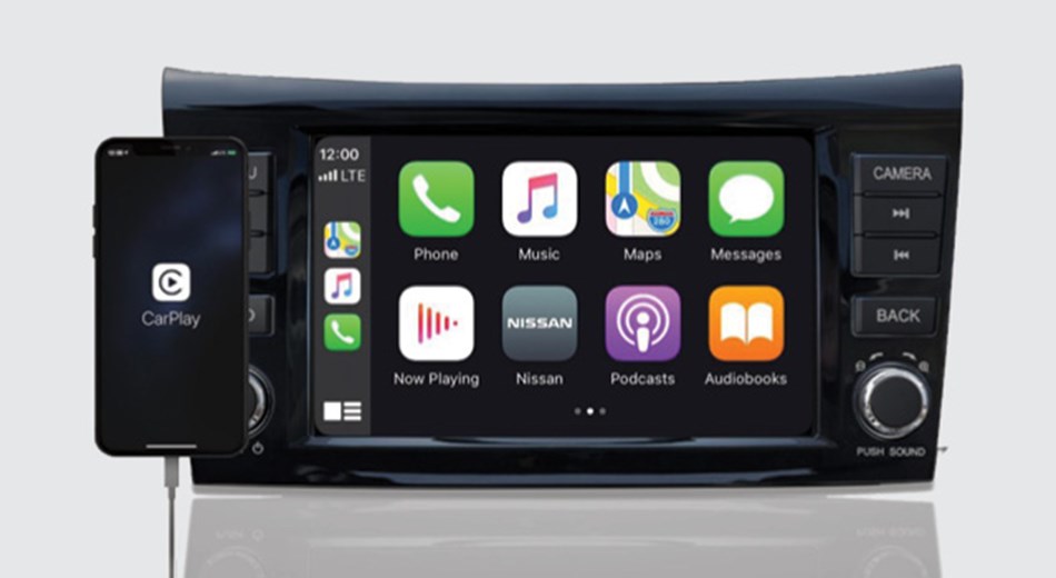Nissan Navara Tech 02 Apple Carplay Screen on TECHNOLOGY