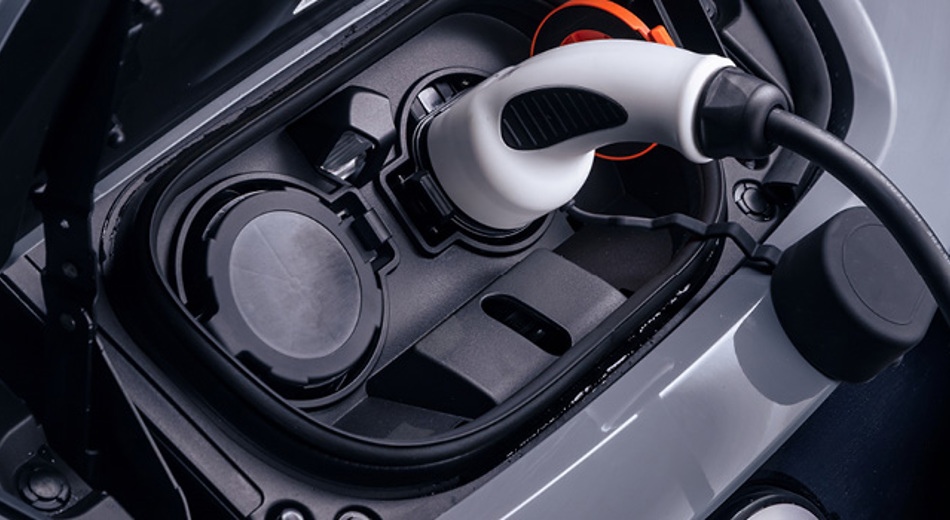 LEAF Charging port
