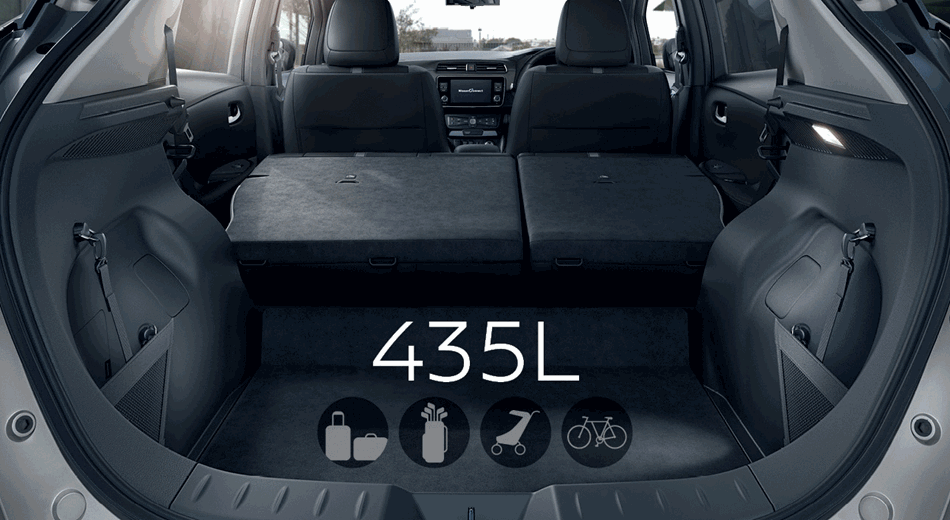 Nissan Leaf Boot Space