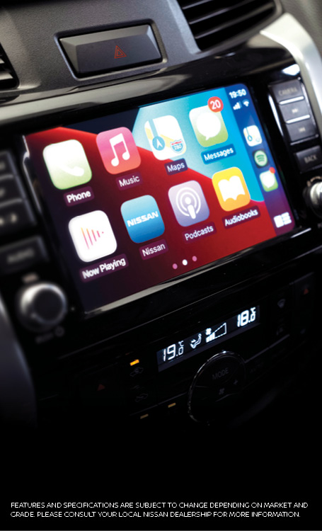 Nissan Navara Interior Infotainment System