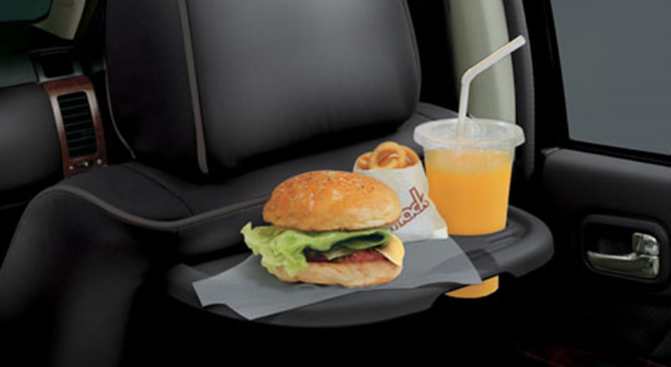  Seatback tray-Vehicle Feature Image