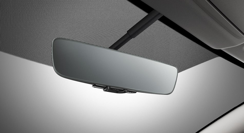 DIMMING REAR VIEW MIRROR-Vehicle Feature Image