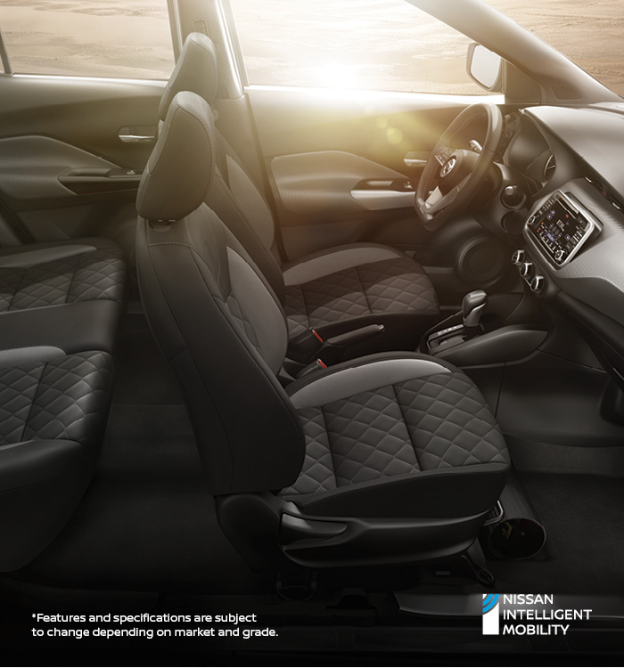 Nissan Kicks Interior Side View